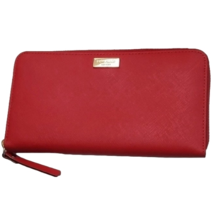 kate spade | Saffiano Leather Laurel Way Zip-Around Wallet NWOT